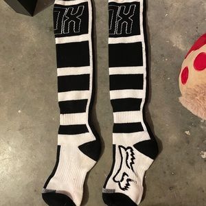 Above the knee socks